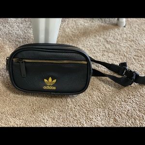 Brand new Adidas gold and black fanny pack